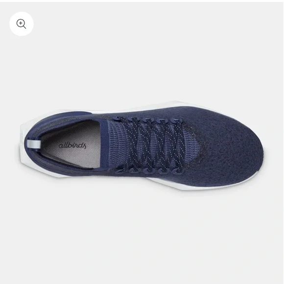 NEW Allbirds Merino Wool Flyer Mizzle in Hazy Indigo Blizzard - Size 8.5 - Picture 2 of 10